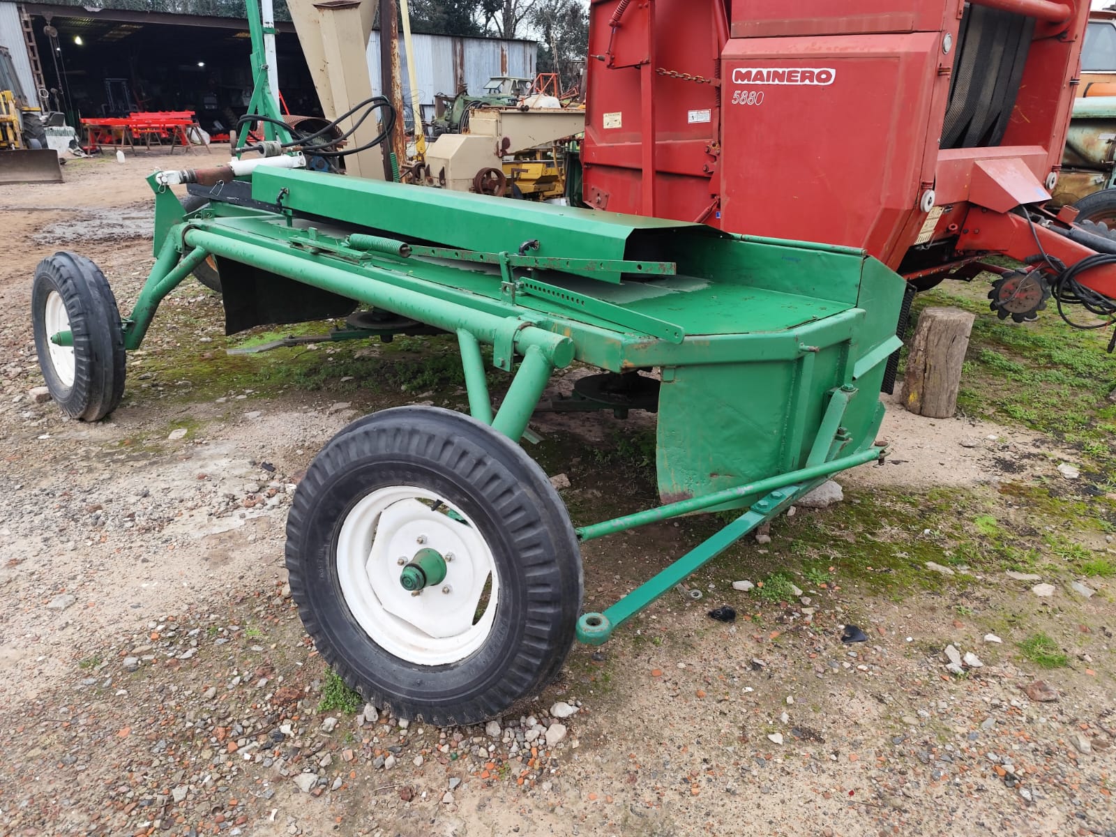 desmalezadora hileradora agroar 2,8mts de corte
